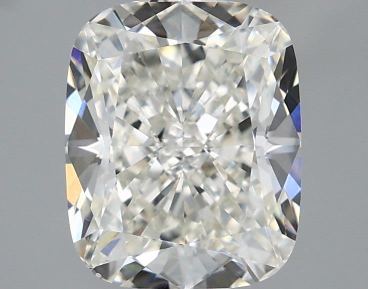 2.84 Carat G-VVS2 Cushion Lab Diamond