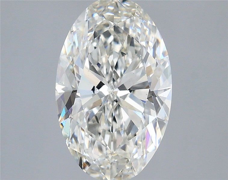 3.00 Carat G-VS2 Oval Lab Diamond