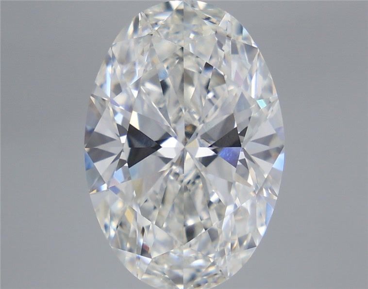 7.08 Carat F-VVS2 Oval Lab Diamond