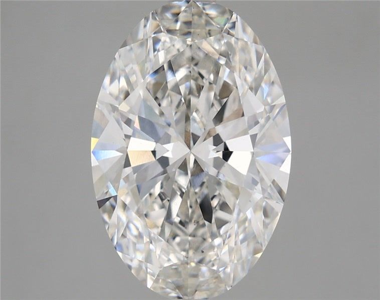 5.19 Carat F-VS1 Oval Lab Diamond