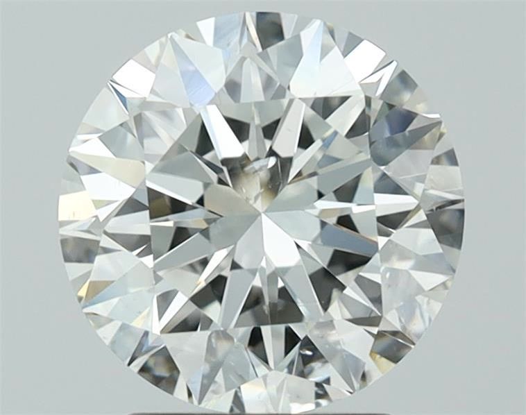 2.70 Carat I-SI1 Round Cut Diamond