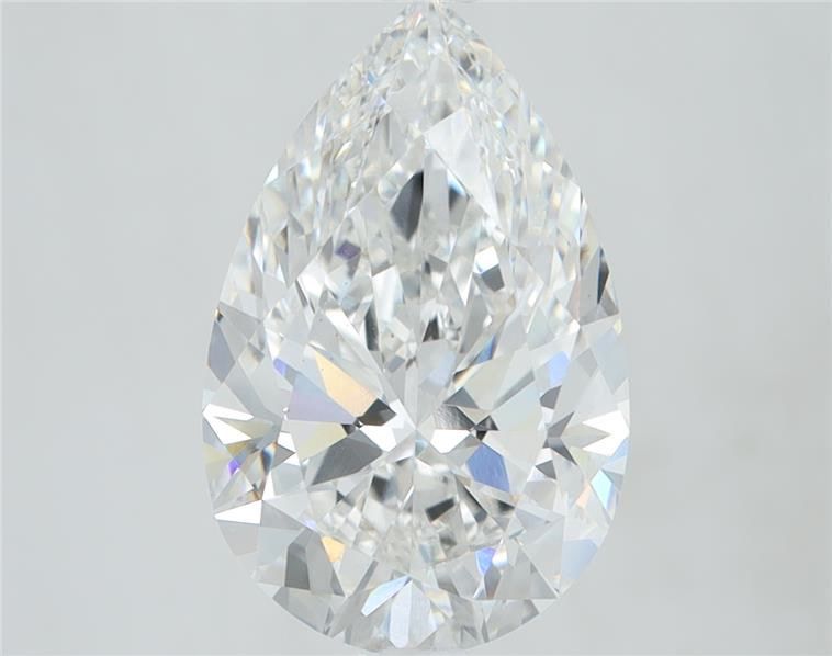 2.59 Carat D-VVS1 Pear Lab Diamond