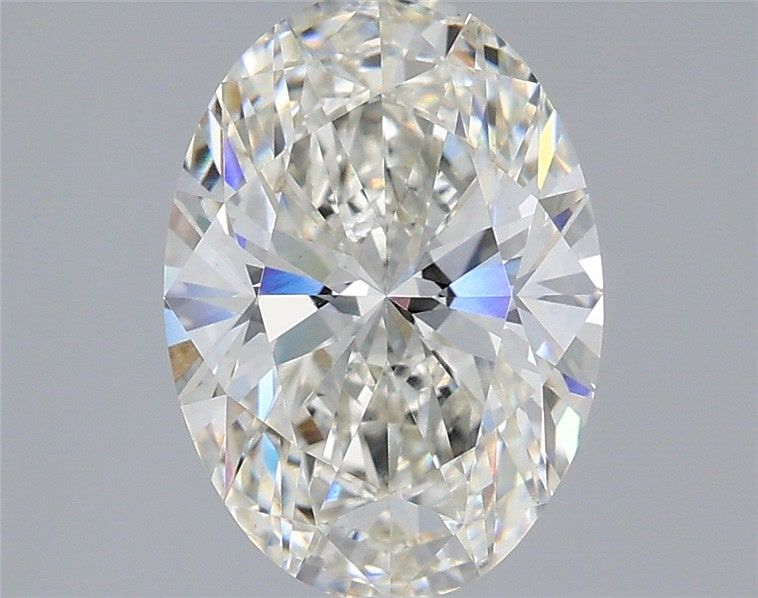 2.51 Carat H-VS1 Oval Lab Diamond