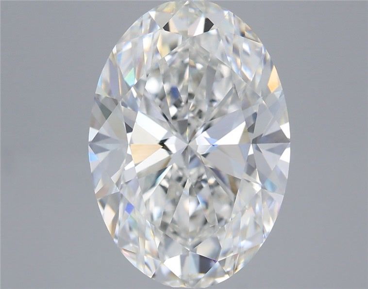 5.3 Carat F-VS1 Oval Lab Diamond