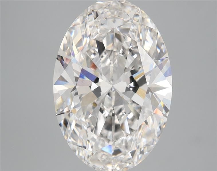 3.07 Carat E-SI1 Oval Lab Diamond