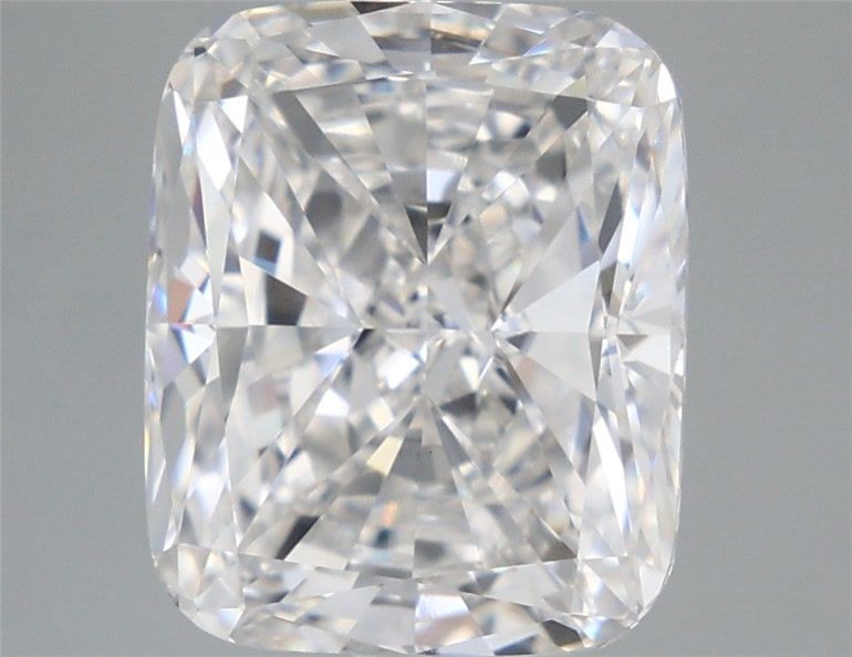 6.05 Carat F-VVS2 Cushion Lab Diamond