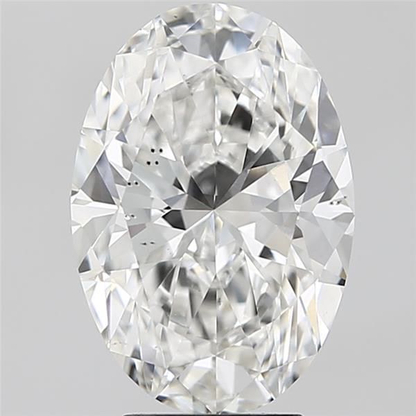 4.01 Carat F-SI1 Oval Lab Diamond