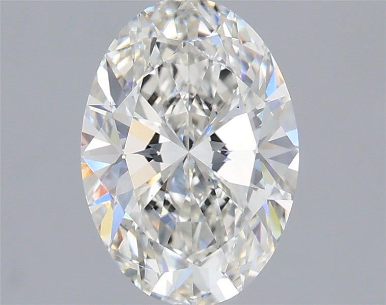 2.00 Carat G-VS1 Oval Lab Diamond