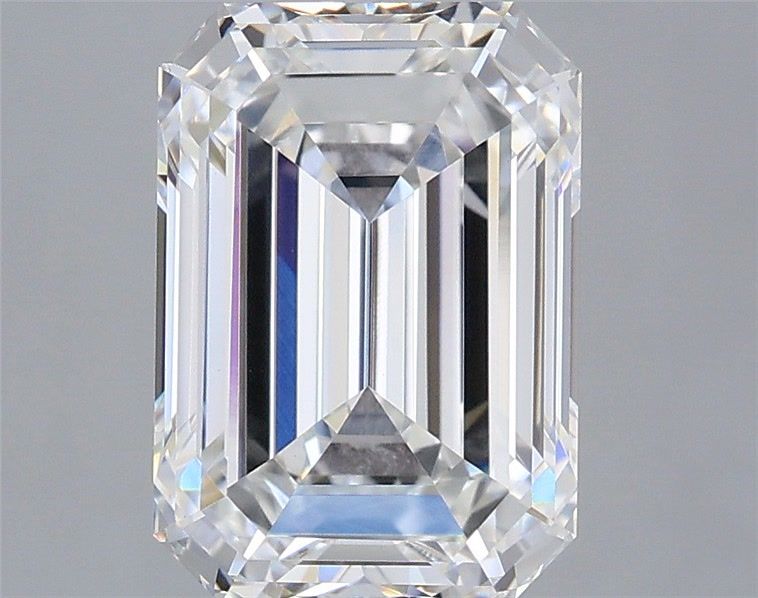3.37 Carat E-VVS2 Emerald Lab Diamond