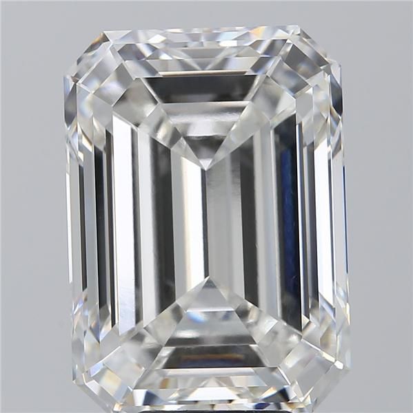 9.05 Carat F VVS2 Emerald Lab Diamond