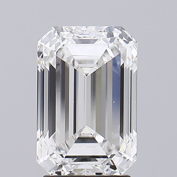 3.02 Carat F-VS2 Emerald Lab Diamond