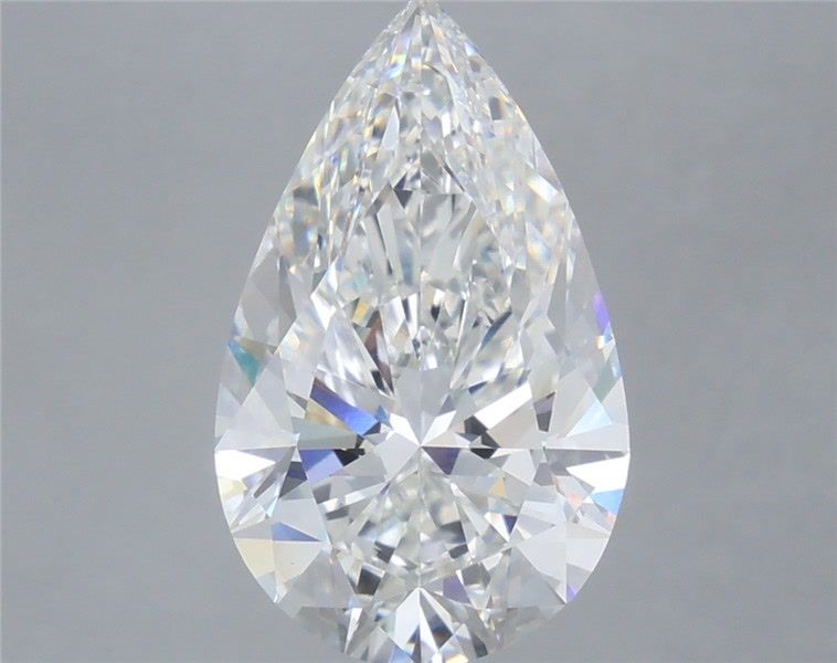 4.96 Carat E-VVS2 Pear Lab Diamond