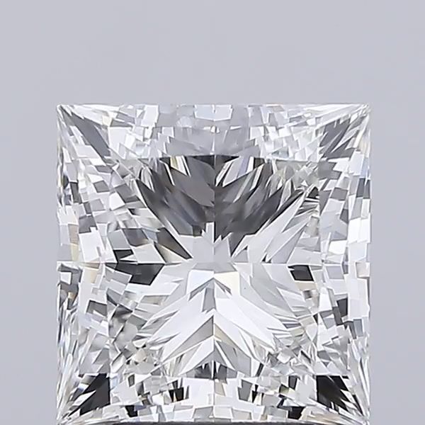 5.00 Carat F-VVS2 Princess Lab Diamond