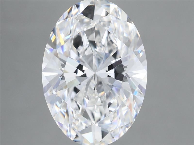 5.09 Carat E-VVS2 Oval Lab Diamond