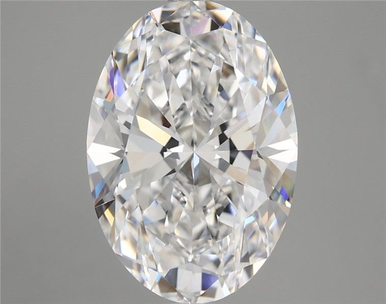 5.02 Carat E-VVS2 Oval Lab Diamond