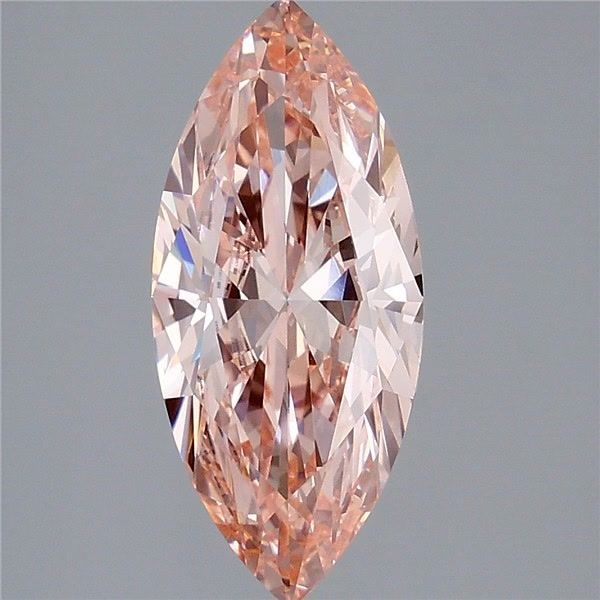 3.05 Carat Marquise Cut Fancy Pink