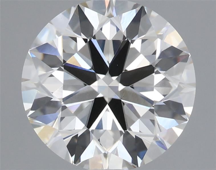 2.71 Carat H-VVS2 Round Lab Diamond