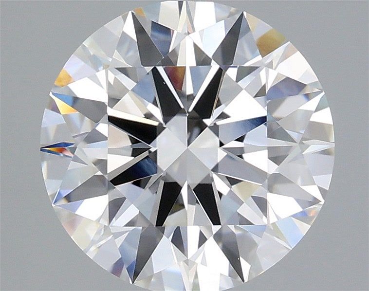 3.47 Carat F-VVS2 Round Lab Diamond