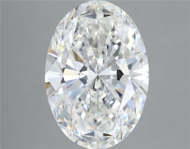 5.11 Carat F-VVS2 Oval Lab Diamond