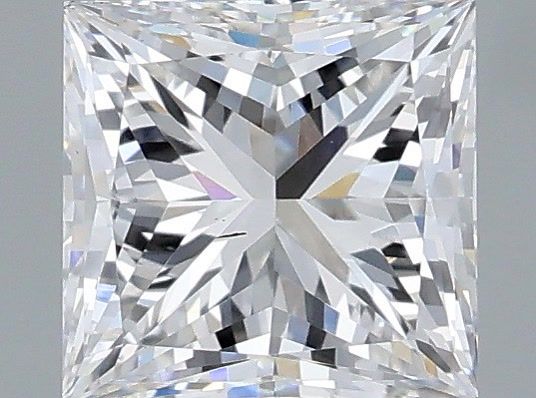 1.01 Carat D-VS2 Princess Lab Diamond