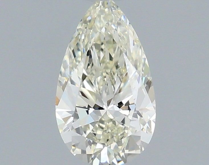 0.50 Carat K-VVS2 Pear Cut Diamond