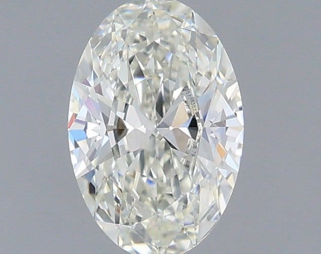 0.50 Carat H-VVS2 Oval Cut Diamond