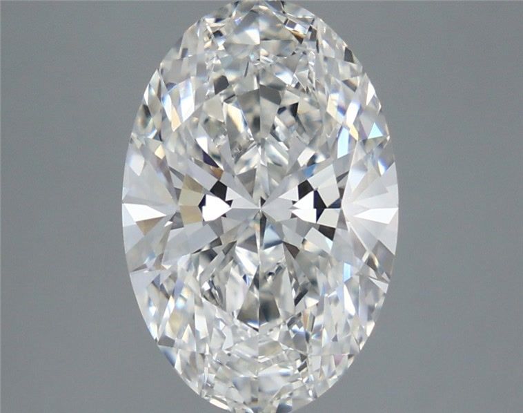 4.52 Carat F-VVS2 Oval Lab Diamond