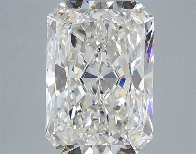 4.10 Carat G-VVS2 Radiant Lab Diamond