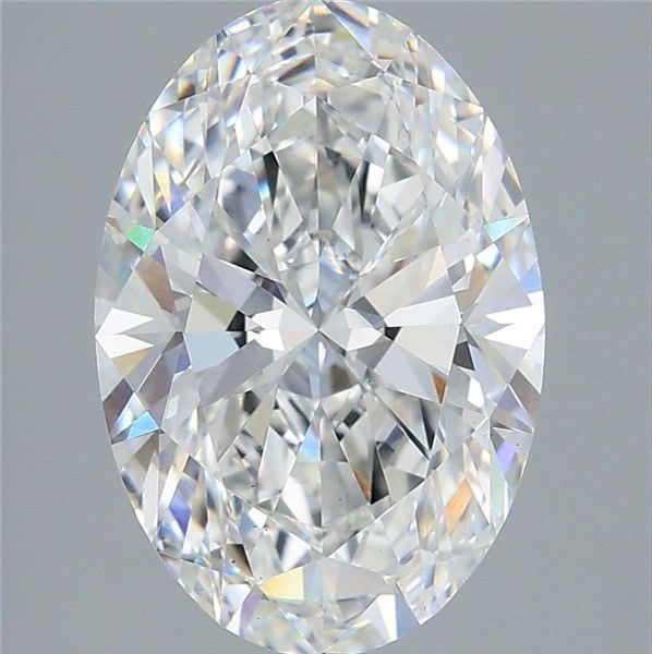 3.26 Carat E-VS1 Oval Lab Diamond