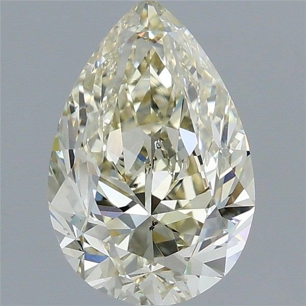 2.00 Carat L-SI2 Pear Cut Diamond