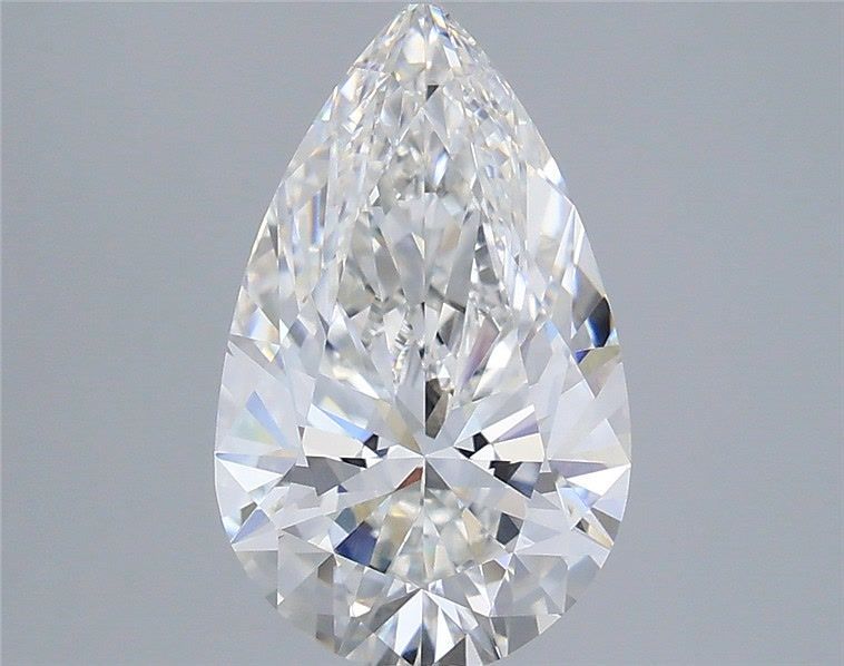 3.10 Carat E-VVS1 Pear Lab Diamond
