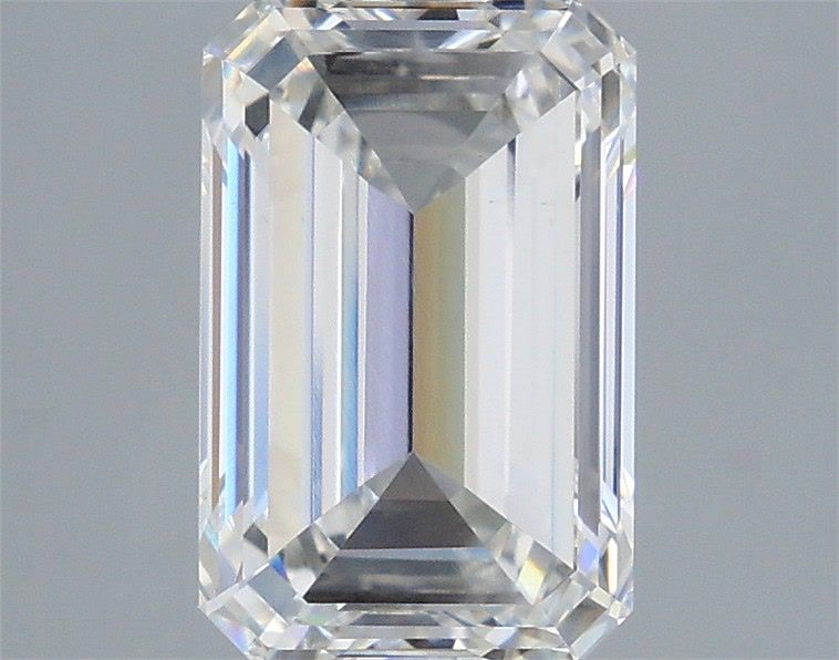3.53 Carat F-VVS2 Emerald Lab Diamond
