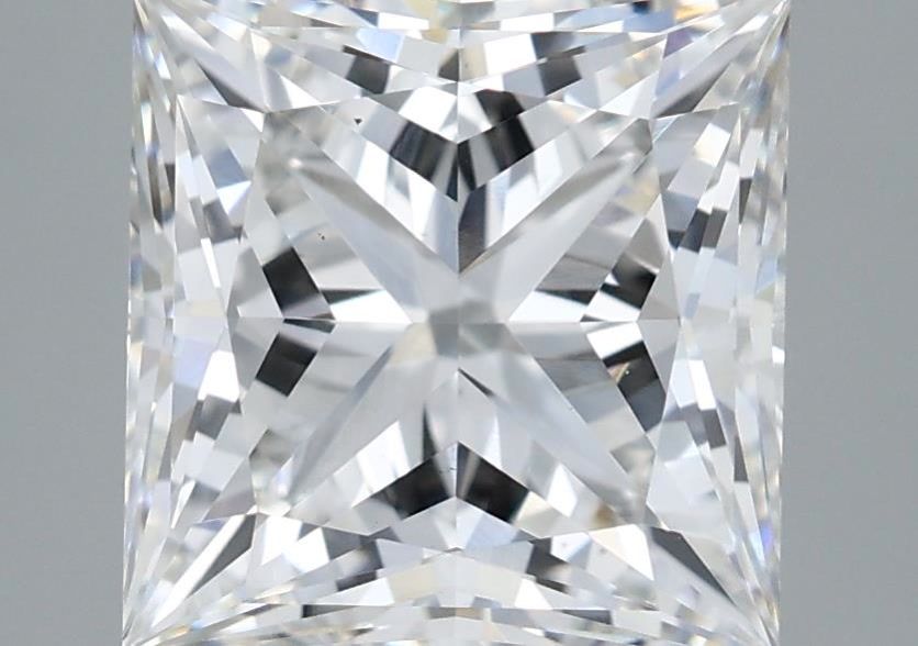 3.61 Carat F-VS1 Princess Lab Diamond