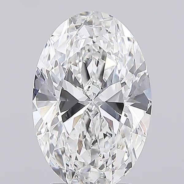 3.57 Carat E-VS1 Oval Lab Diamond