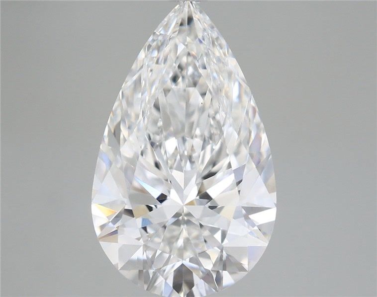 5.10 Carat E-VVS2 Pear Lab Diamond