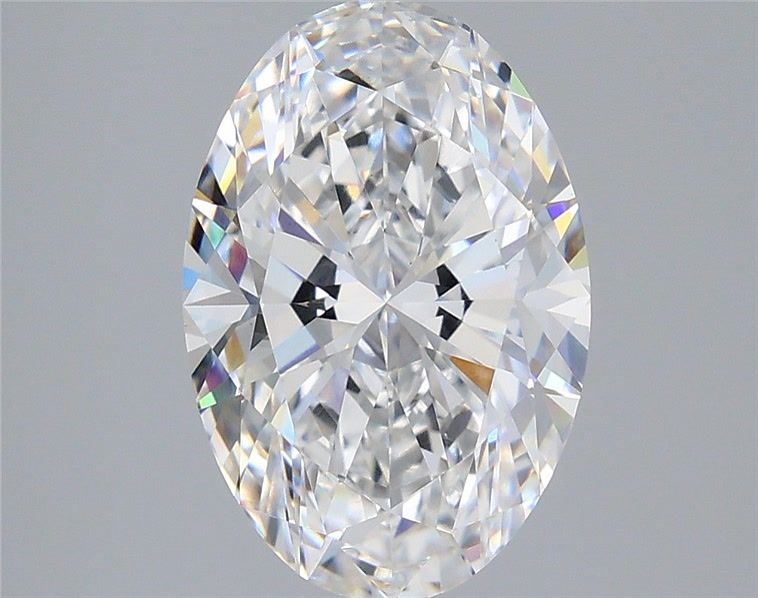 4.00 Carat E-VVS2 Oval Lab Diamond