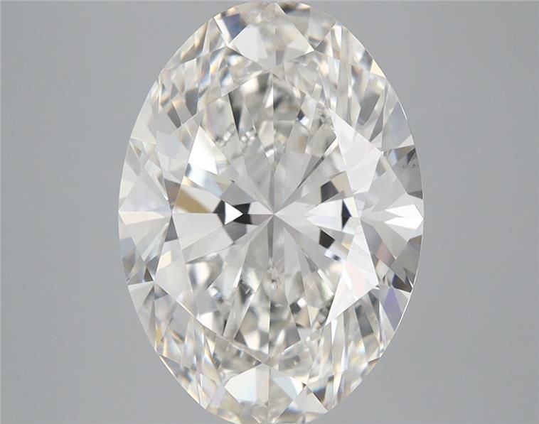 4.09 Carat G-VS2 Oval Lab Diamond