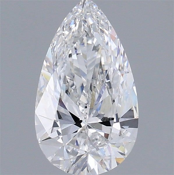 1.00 Carat D-VVS2 Pear Lab Diamond