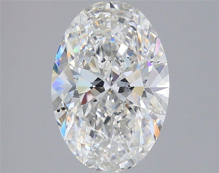 3.00 Carat F-VS1 Oval Lab Diamond