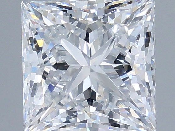 1.02 Carat E-VVS2 Princess Lab Diamond