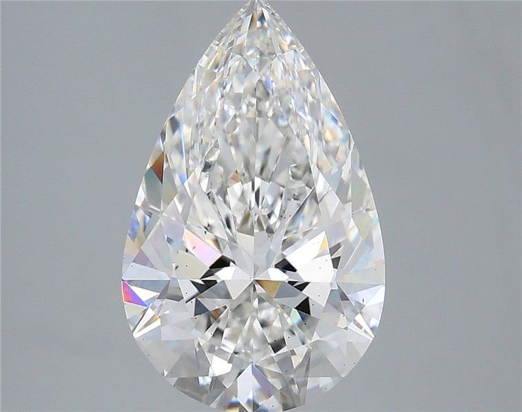 3.58 Carat E-VS2 Pear Lab Diamond