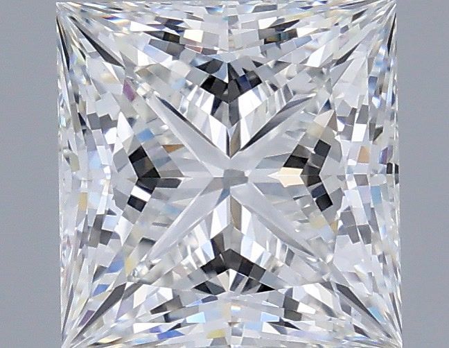 3.07 Carat E-VVS2 Princess Lab Diamond