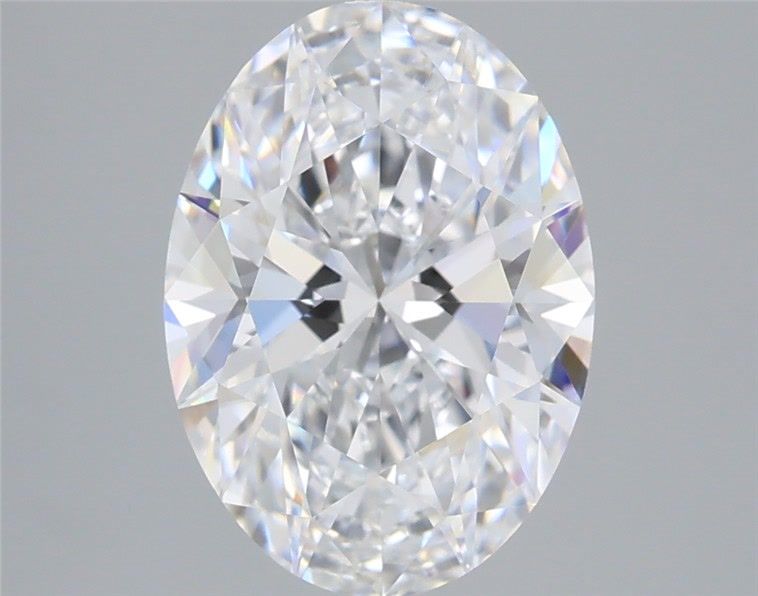 2.95 Carat D-VVS1 Oval Lab Diamond