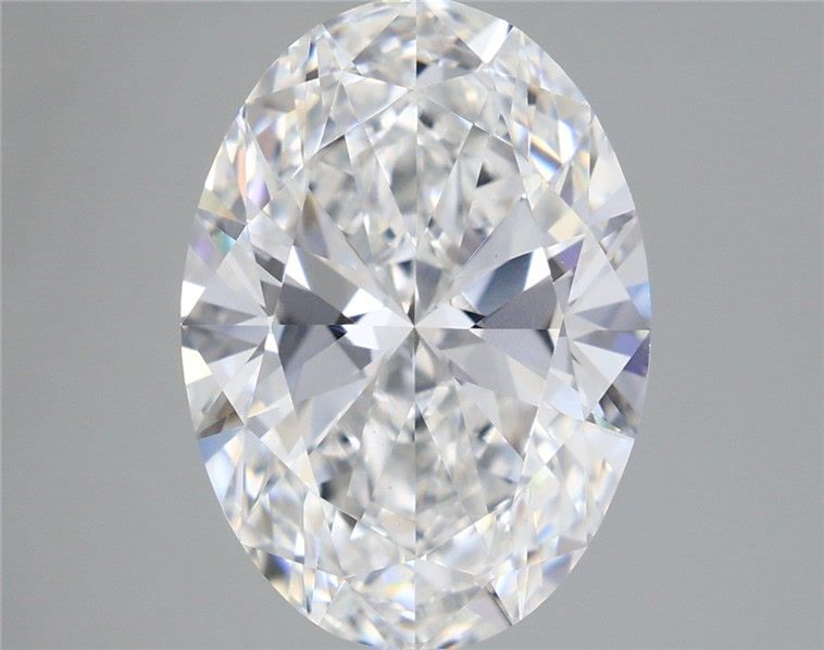 5.08 Carat E-VVS2 Oval Lab Diamond