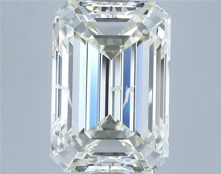 5.13 Carat J-SI2 Emerald Cut Diamond