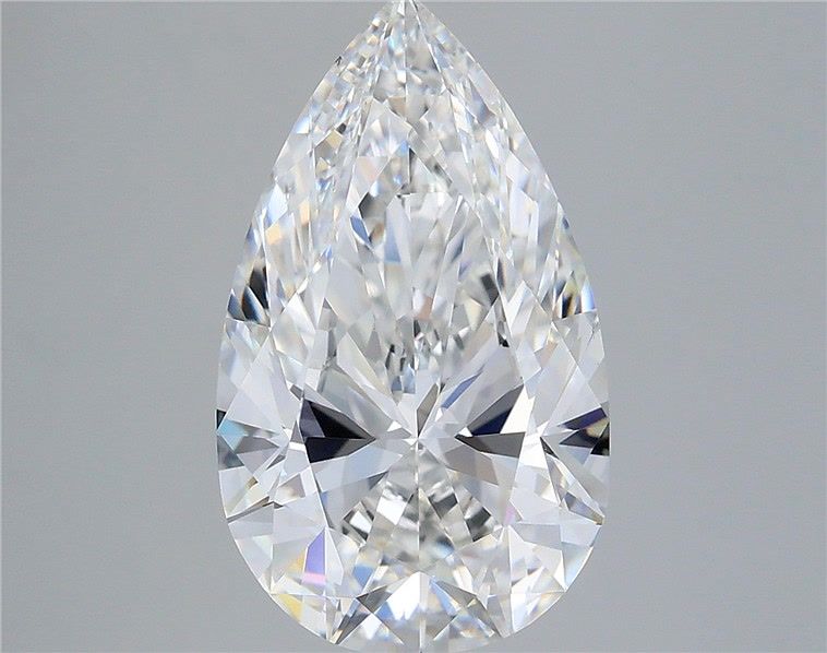 5.03 Carat F-VS1 Pear Lab Diamond