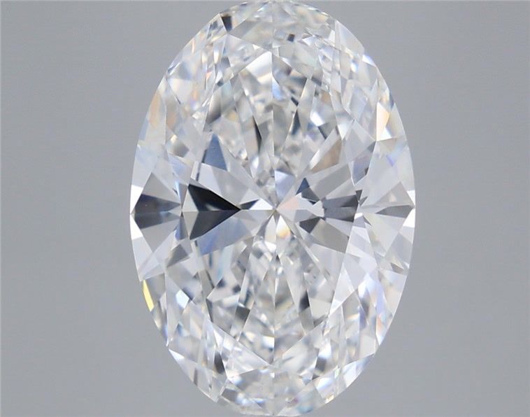 5.87 Carat D-VS1 Oval Lab Diamond
