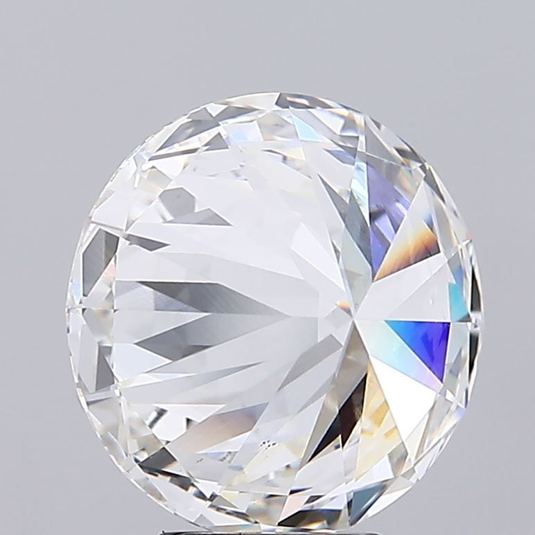 5.52 Carat F-VS1 Round Lab Diamond