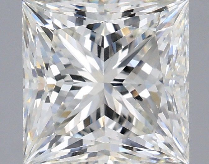 2.78 Carat F-VS1 Princess Lab Diamond