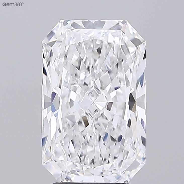 3.52 Carat D-VVS1 Radiant Lab Diamond